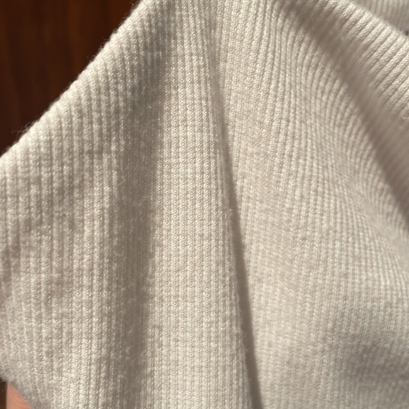 Hollister White Bodysuit - Good Used Condition - Some Piling - Small - Shelf Bra - Picture 5 of 5